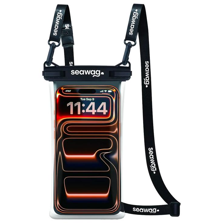 Seawag Pochette Etanche Pro Waterproof Phone Cases 7.5" Black White Présentation