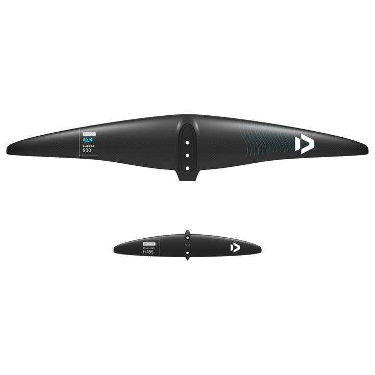 Duotone Aile avant et stabilisateur Wing Set Glide 2.0 Sls Dos