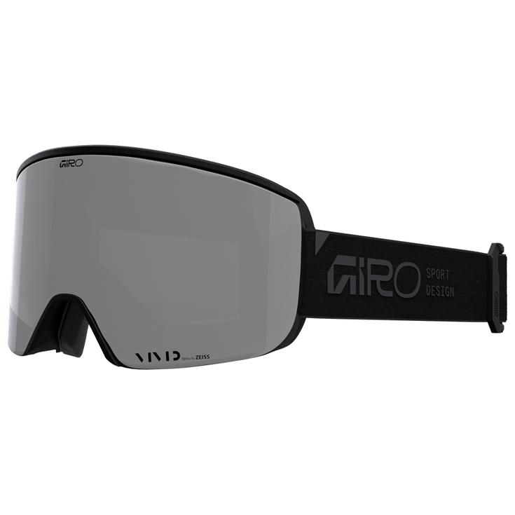 Giro Masque de Ski Axis Black Stacked Vivid Onyx + Vivid Infrared Présentation