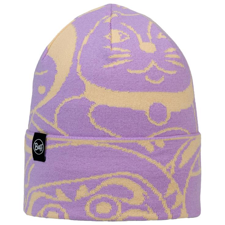 Buff Bonnet Erlan Beanie Grape Ice Présentation