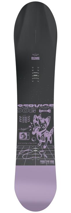 Rome Planche Snowboard Service Dog Dos