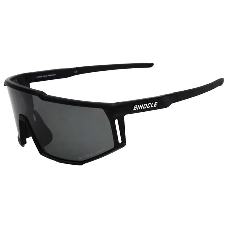 Binocle Eyewear Lunettes de soleil Horizon Shiny Black Gradient Grey Polarized Présentation