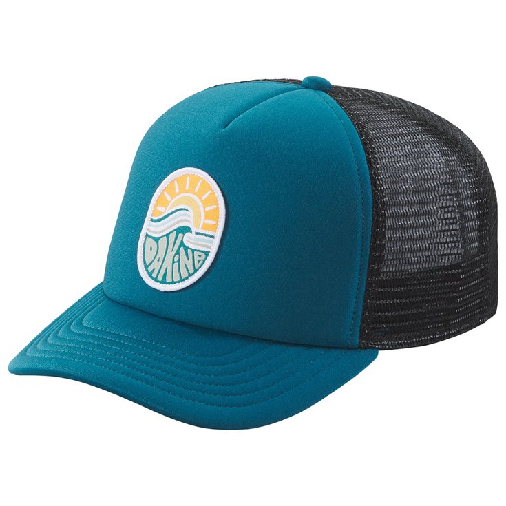 Dakine Casquettes Lo Tide Graphic Trucker Hat Deep Lake Wave 