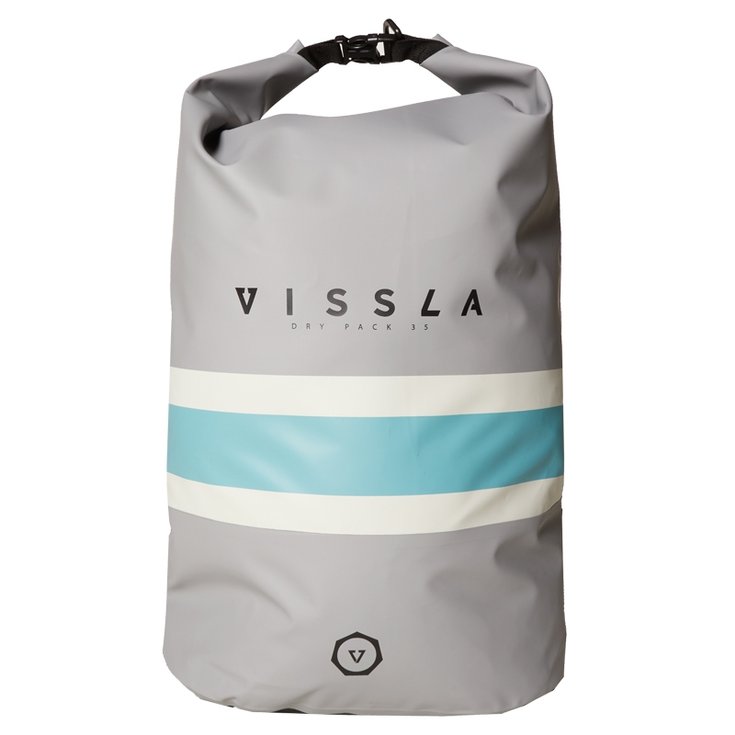 Vissla Sac étanche 7 Seas 35L Dry Backpack - S21 - Grey Devant