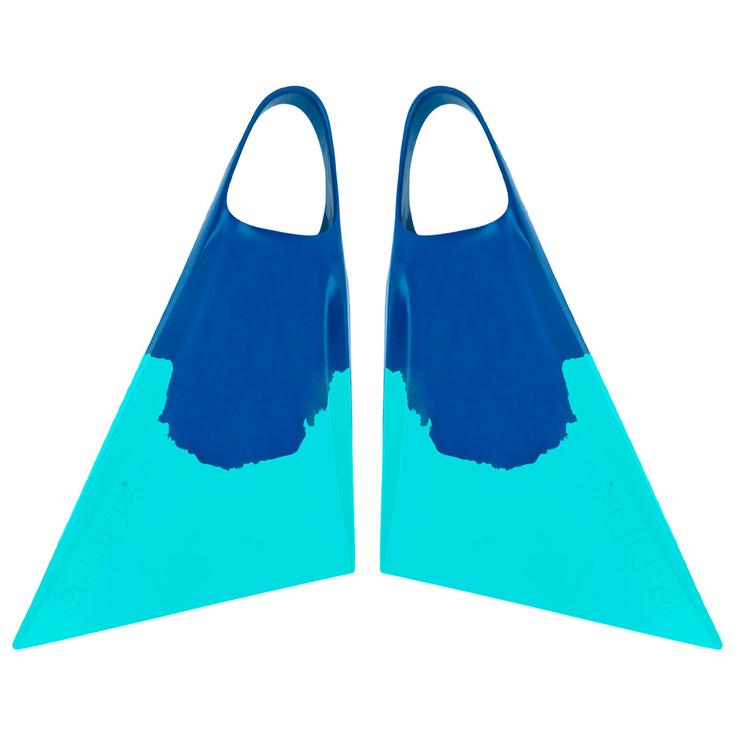Pride Palmes Bodyboard Vulcan V3 PLC Blue / Turquoise Présentation