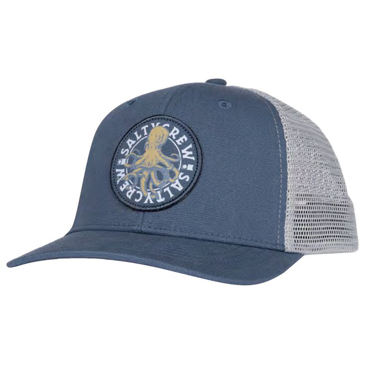 Salty Crew Casquettes Tentacles Boys Retro Trucker Slate Présentation