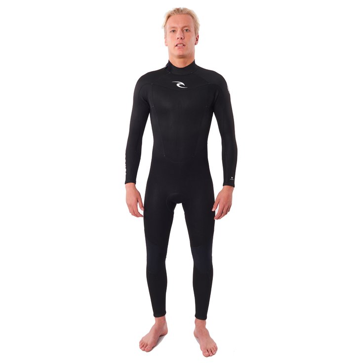 Rip Curl Combinaison Intégrale Freelite 3/2 Back Zip Black Présentation