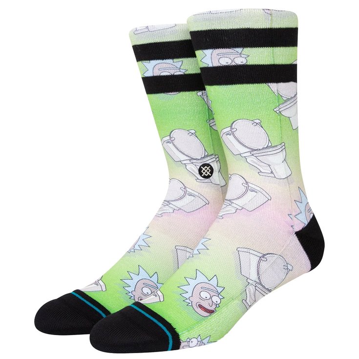Stance Chaussettes Crew Sock The Seat Multi Présentation