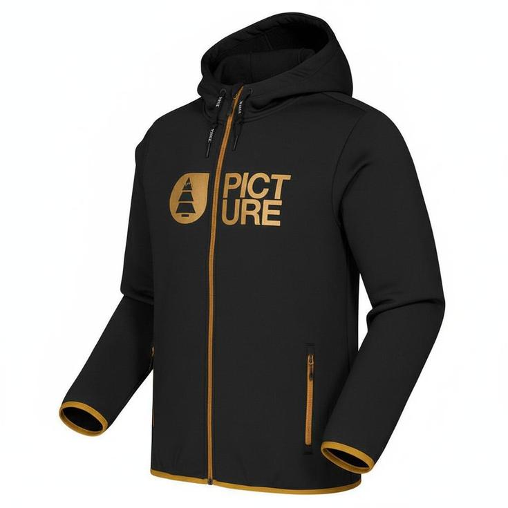 Picture Polaire Park Zip Tech Black Présentation