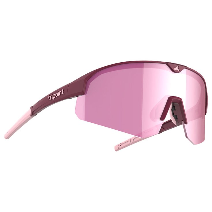 Tripoint Lunettes de soleil Lake Victoria Small Matt Burgundy Brown Pink Multi Présentation