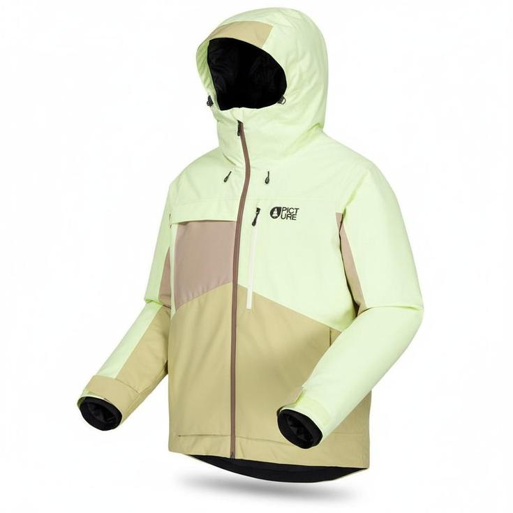 Picture Blouson Ski Seen Lime Cream Hemp Roebuck Présentation