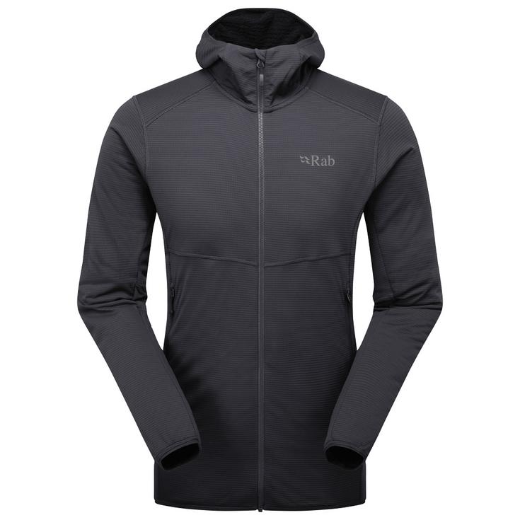 RAB Polaire Evolute Hoody Beluga Présentation