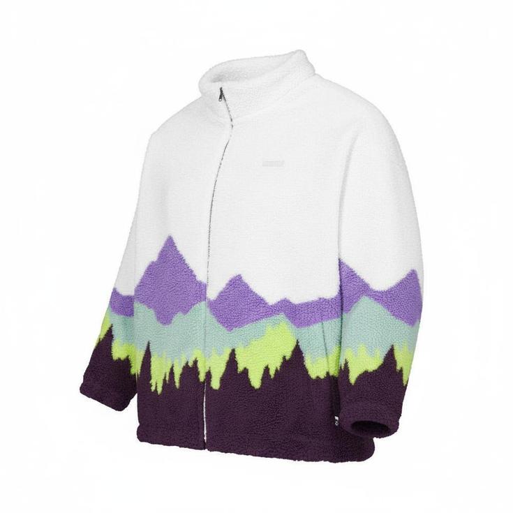 Picture Polaire Nyss Zip Fleece Purple Mountains Présentation