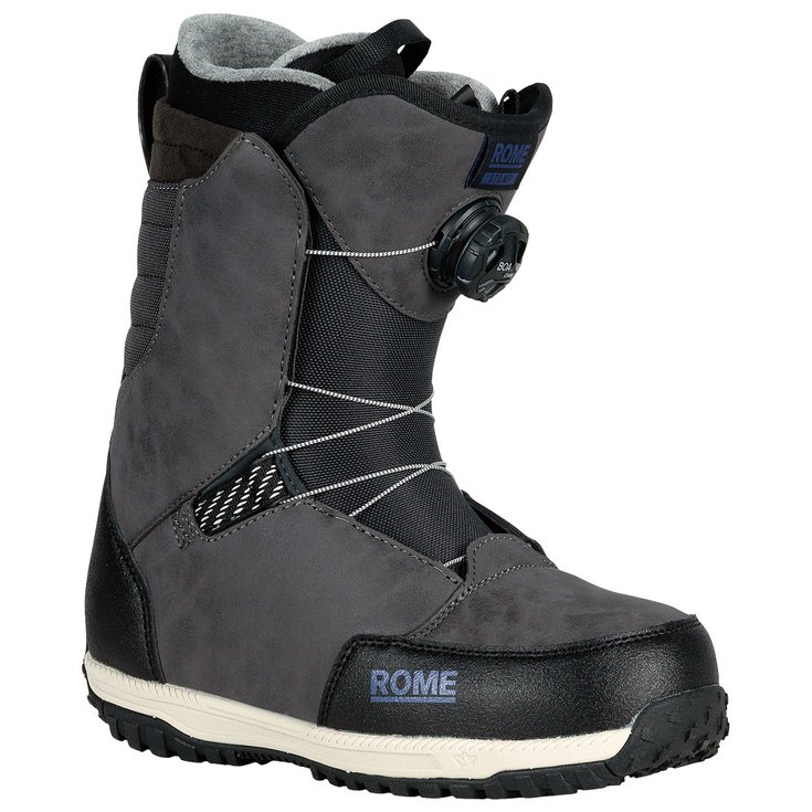 Rome Boots Women's Stomp Boa Black Présentation