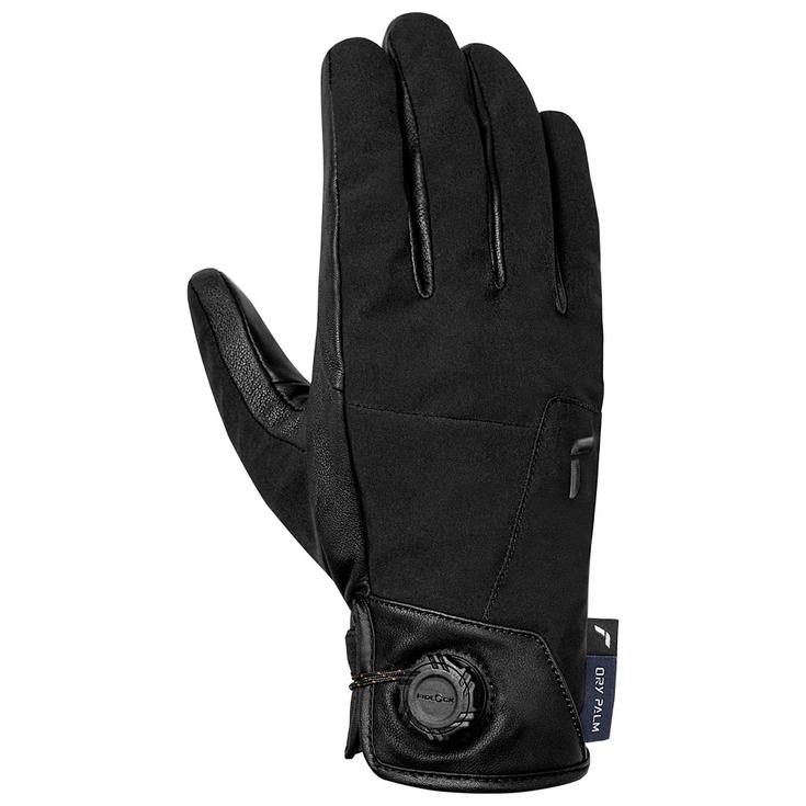 Reusch Gant Roy Dry Palm Fidlock Black Présentation