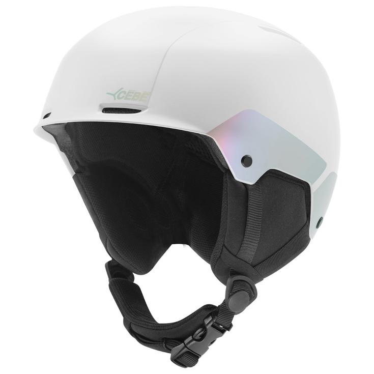 Cebe Casque de ski Alpen Pro White Holographic 