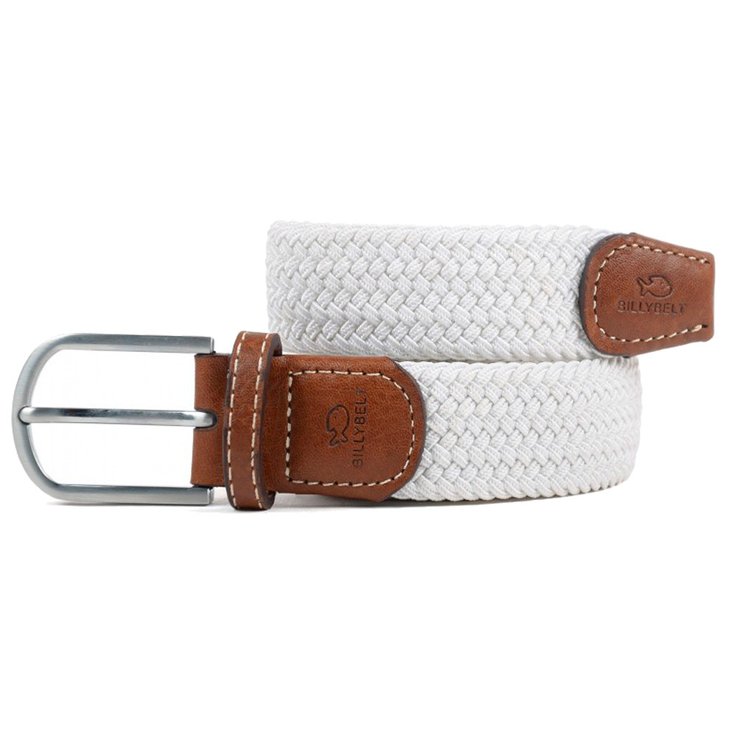 BillyBelt Ceinture Tressée Blanc Coco Présentation