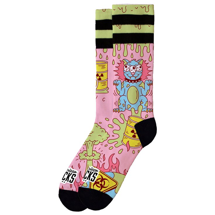 American Socks Chaussettes The Original Signature Radioactive Présentation