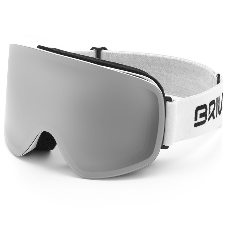 Briko Masque de Ski Hollis Matt White Sm2 W Présentation