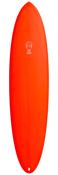 Phipps Planche Surf One Bad Egg Tint Futures Fins Red 