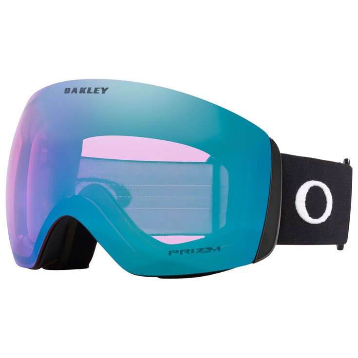 Oakley Masque de Ski Flight Deck L Matte Black Prizm Iced Iridium Présentation