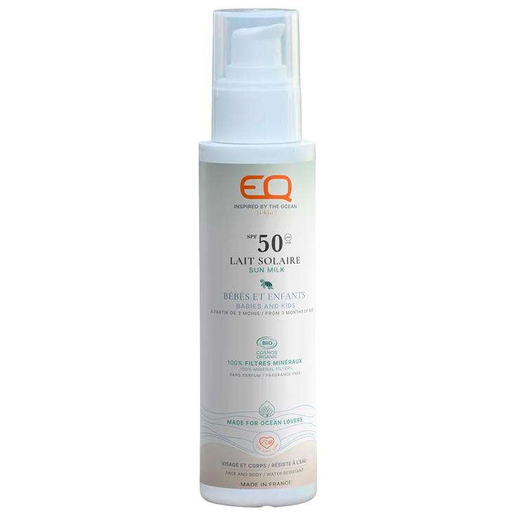 EQ Love Crème solaire Haute Protection Baby SPF50 150ml Présentation