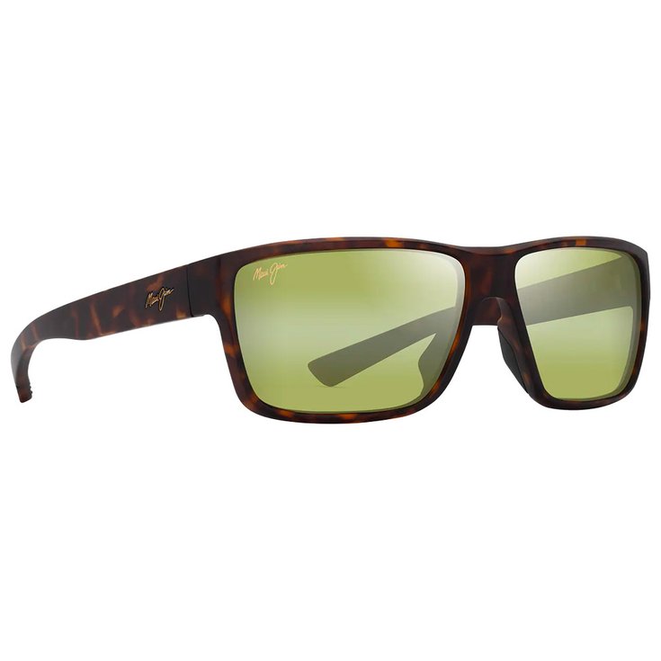Maui Jim Lunettes de soleil Uila Havane Foncé Mat Noir Maui Ht Minéral Superthin Présentation