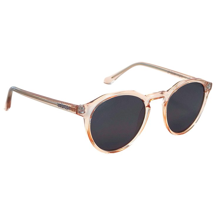 Moken Vision Lunettes de soleil Leon Champagne Pink Grey Polarized Présentation