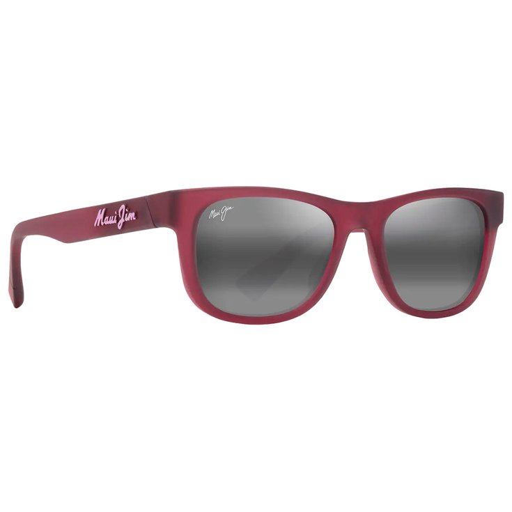 Maui Jim Lunettes de soleil Kaulike Matte Transparent Fuchsia Neutral Grey MauiPure Présentation