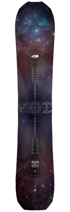 Lib Tech Planche Snowboard Golden Orca Dos
