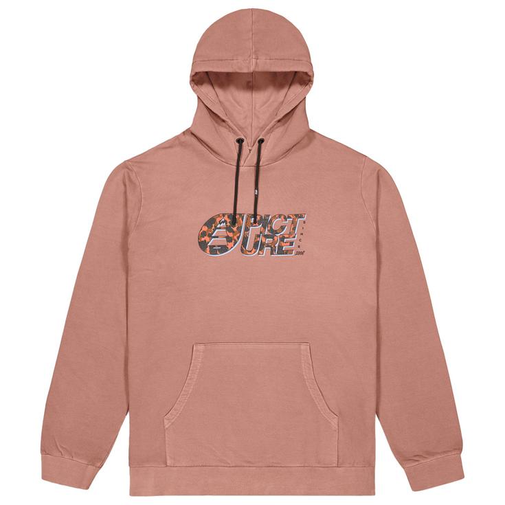 Picture Sweat Basement Leo Hoodie Washed Burlwood Présentation