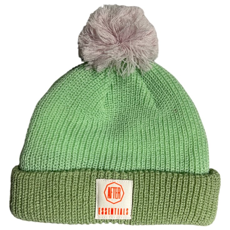 After Essentials Bonnet Spotted Youth Beanie Pistachio Présentation