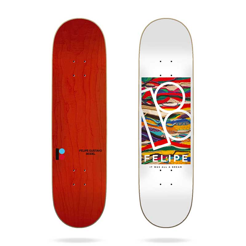 Plan B Skate Planche de Skateboard Plan B Felipe Koogie - 8.25'' - Sans 