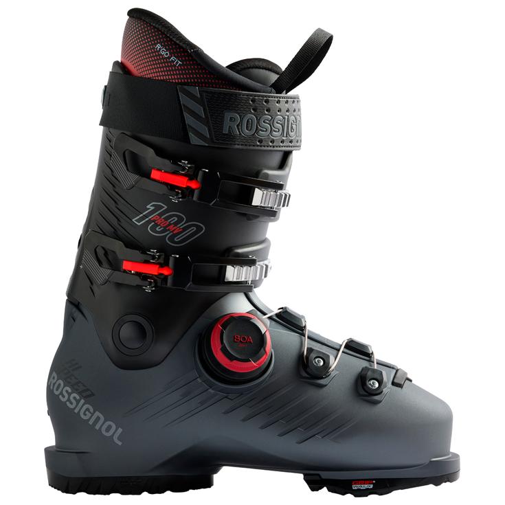 Rossignol Chaussures de Ski Hi-Speed 100 Pro Mv Boa Gw Grey Black Présentation