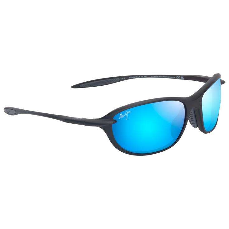 Maui Jim Lunettes de soleil Hookipa Ultra R Xs Matte Black Blue Hawaii MauiUltra Présentation