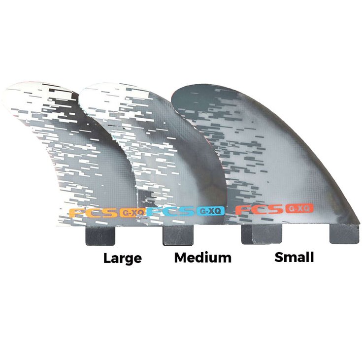 Fcs Ailerons Surf Dérives arrières de Surf G-XQ 2019 Profil