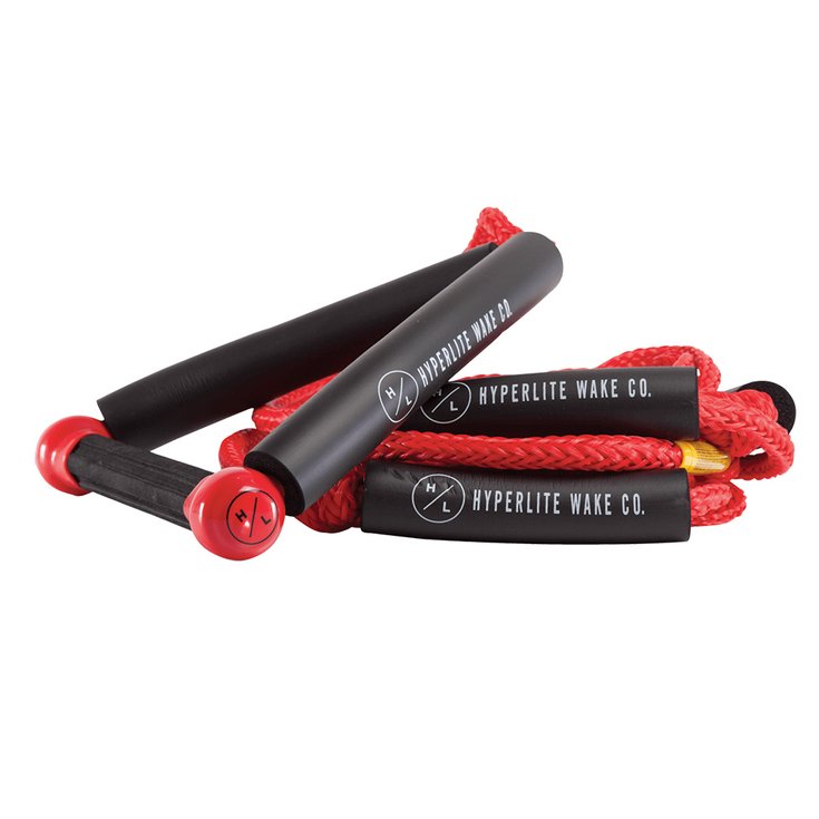 Hyperlite Palo + Corde Surf Rope W/Handle 25 Ft - Rec Blue Red Présentation