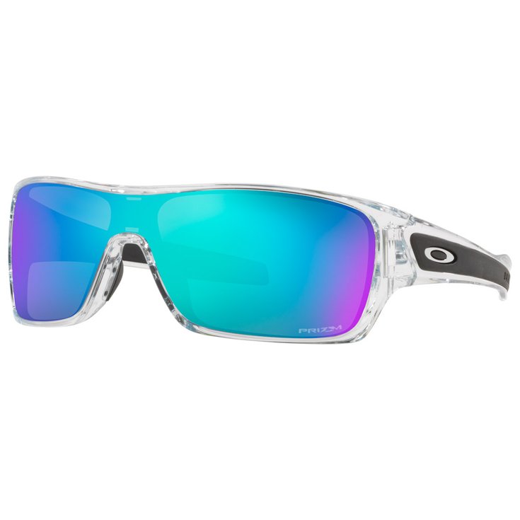 Oakley Lunettes de soleil Turbine Rotor Polished Clear Prizm Sapphire Présentation