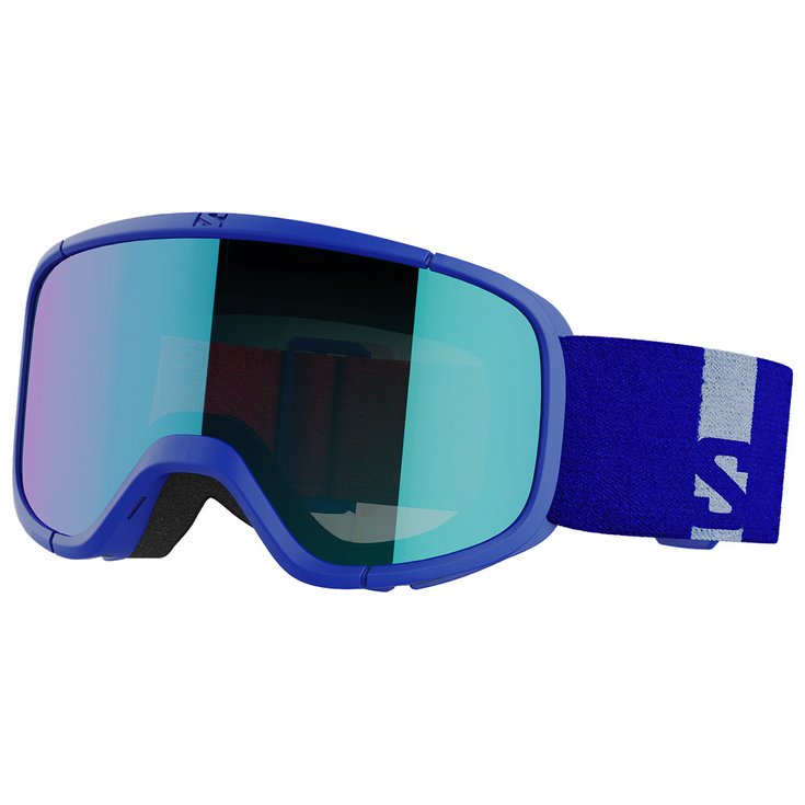 Salomon Masque de Ski Lumi Race Blue Multilayer Mid Blue Présentation