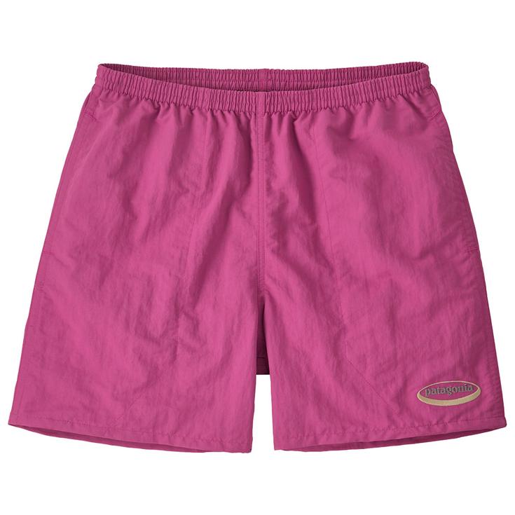 Patagonia Boardshort Baggies Shorts 5" 95 Oval Logo Faded Magenta Présentation