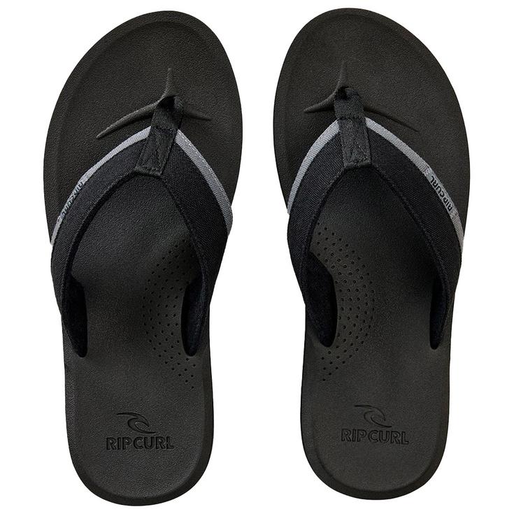 Rip Curl Tongs Reactor 2.0 Bloom Open Black Présentation