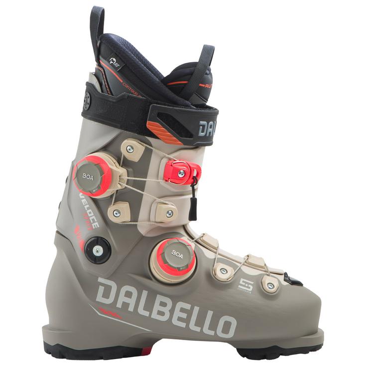 Dalbello Chaussures de Ski Veloce Space 120 Dual Stone Grey Ecru Côté
