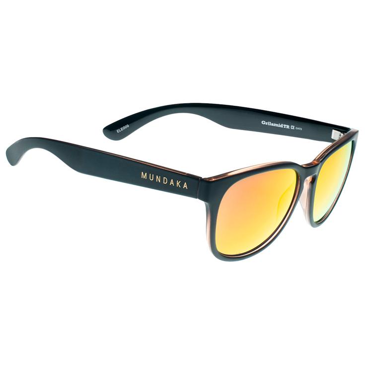 Mundaka Optic Lunettes de soleil Electra Black Orange Brown Cx Full Orange Revo Présentation