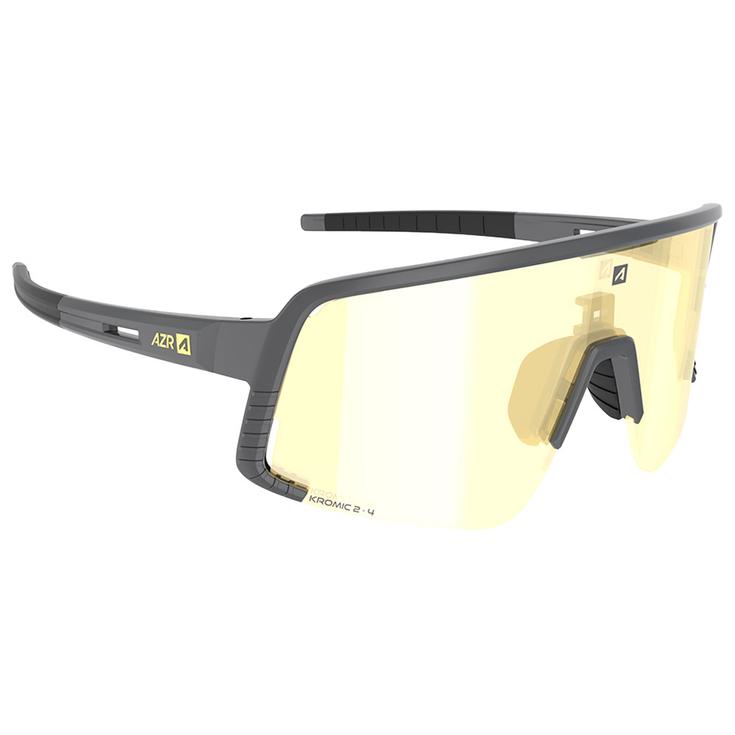 AZR Lunettes de soleil Escape Rx Carbone Mate Irisé Gold Présentation