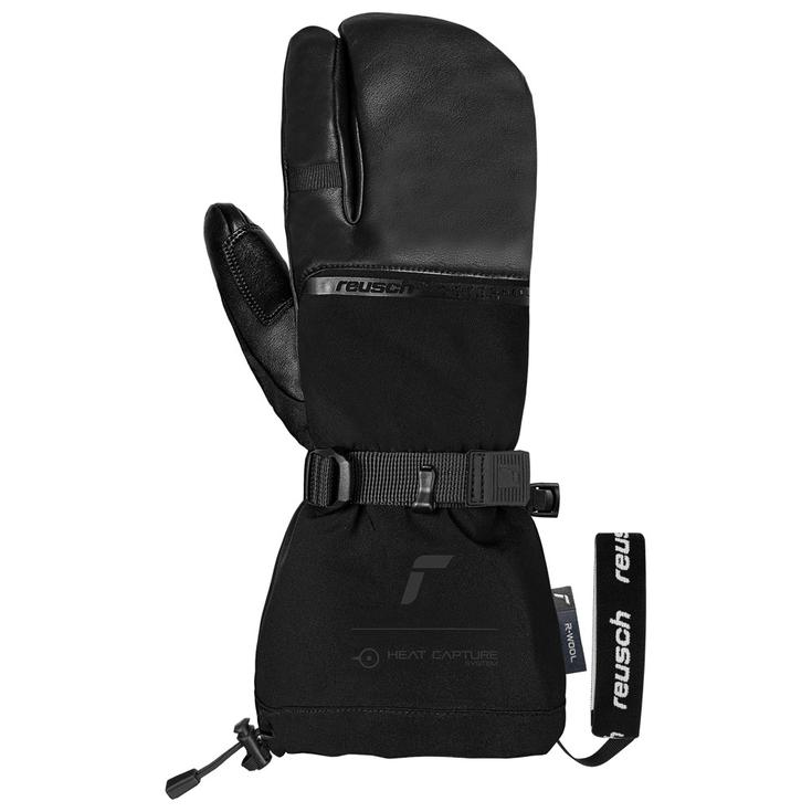 Reusch Moufles Duality R-Wool Lobster Black Présentation