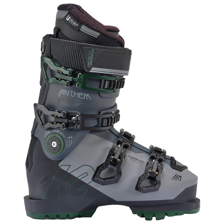 K2 Chaussures de Ski Anthem 95 Mv Black Gray Derrière