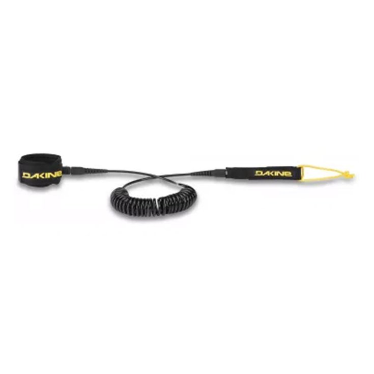 Dakine Leash SUP Coiled Ankle 3/16 Black Présentation