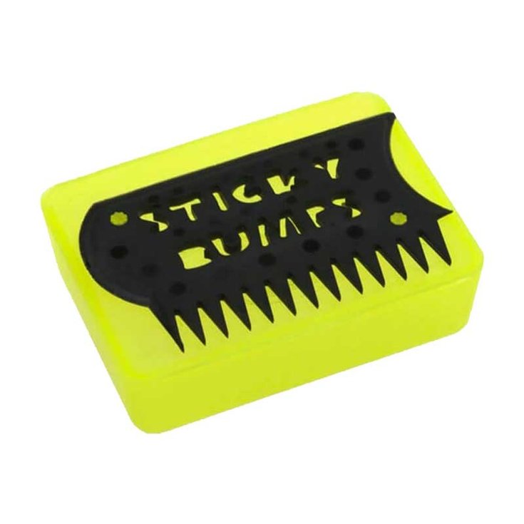 Sticky Bumps Wax Peigne à Wax + Boite à Wax - Yellow Profil