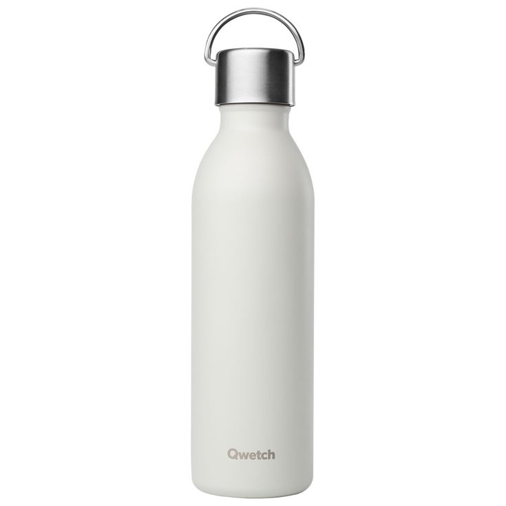 Qwetch Gourde Active 600ml Matt Gris Présentation