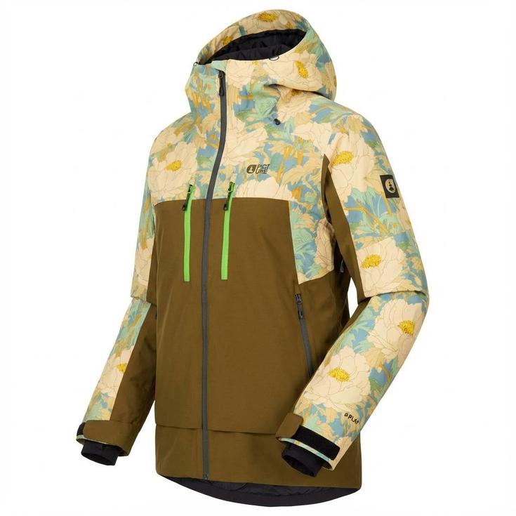 Picture Blouson Ski Exa Jkt Timeless Flower Print Présentation